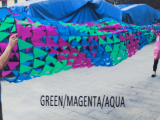 swirleysock green magenta aqua